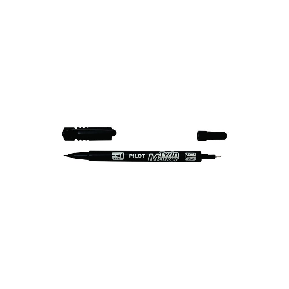 Pilot Pen Permanent markör, Pilot BeGreen Twin Marker, extra fin/fin,...