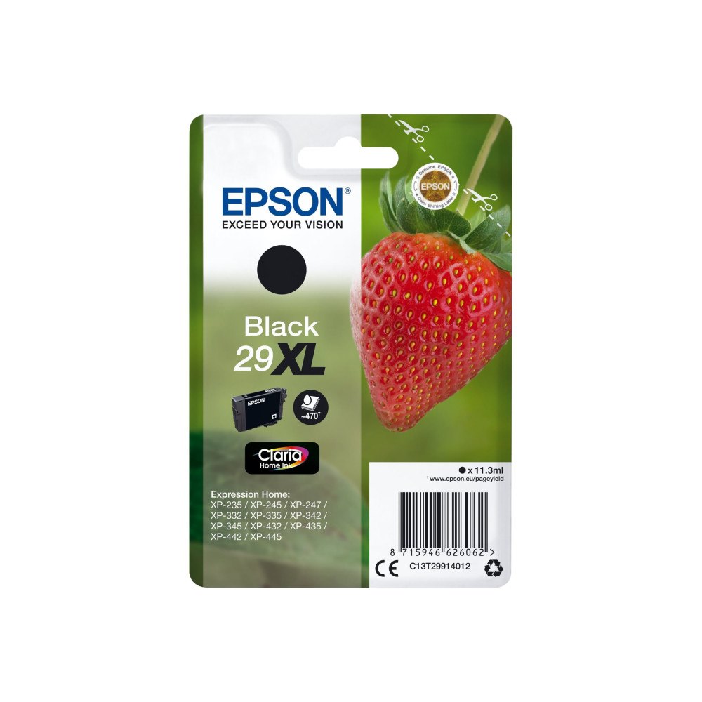 EPSON Epson 29XL - XL - svart - original - bläckpatron