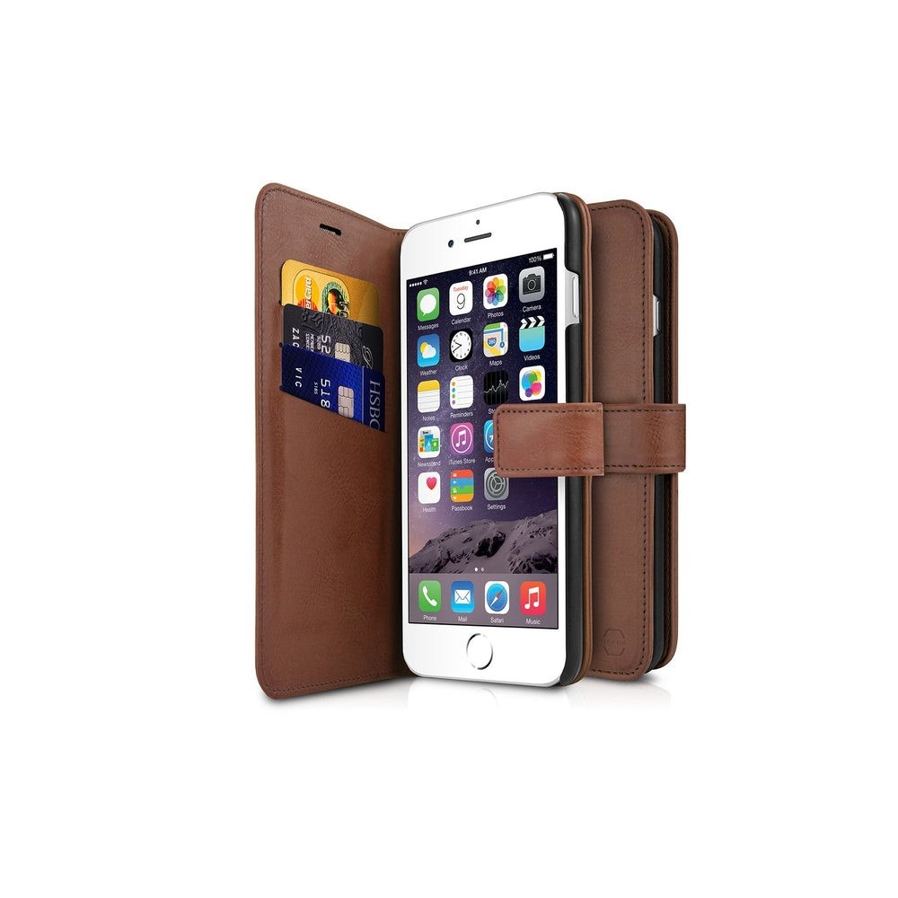 ITSkins ITSKINS AP67-BOOKC-BROW, Plånbok, Apple, iPhone 6s, 11,9 cm...