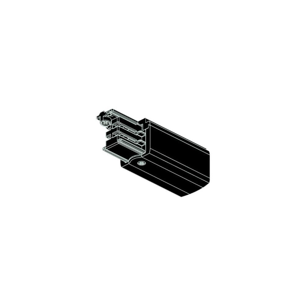 Solar Plus Global pro tilslutningsstykke 230V, 3-faset, venstre, sort.