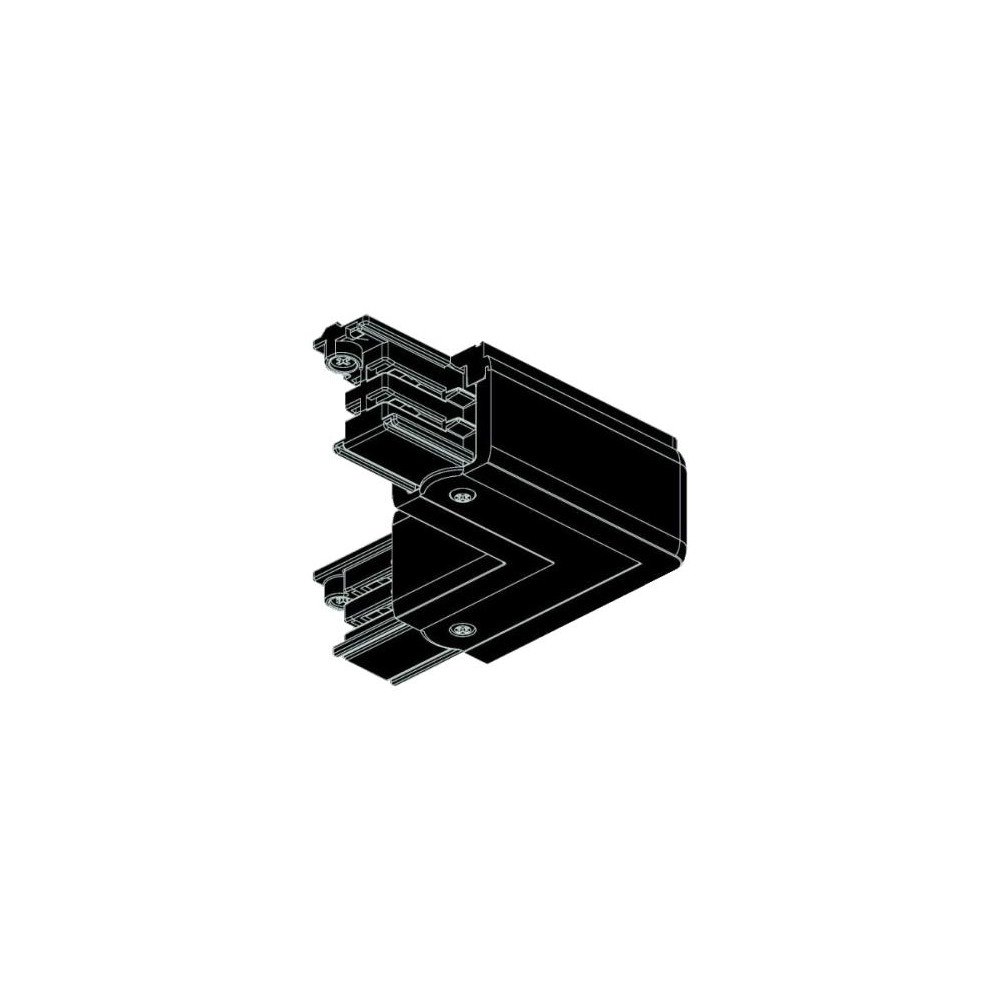 Solar Plus Global XTS 35-2 L-stykke 230V, 3-faset, venstre hjørne, sort