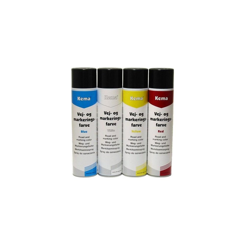 ITW ITW Road and Marking Paint Red 600 ml spray. För märkning av...