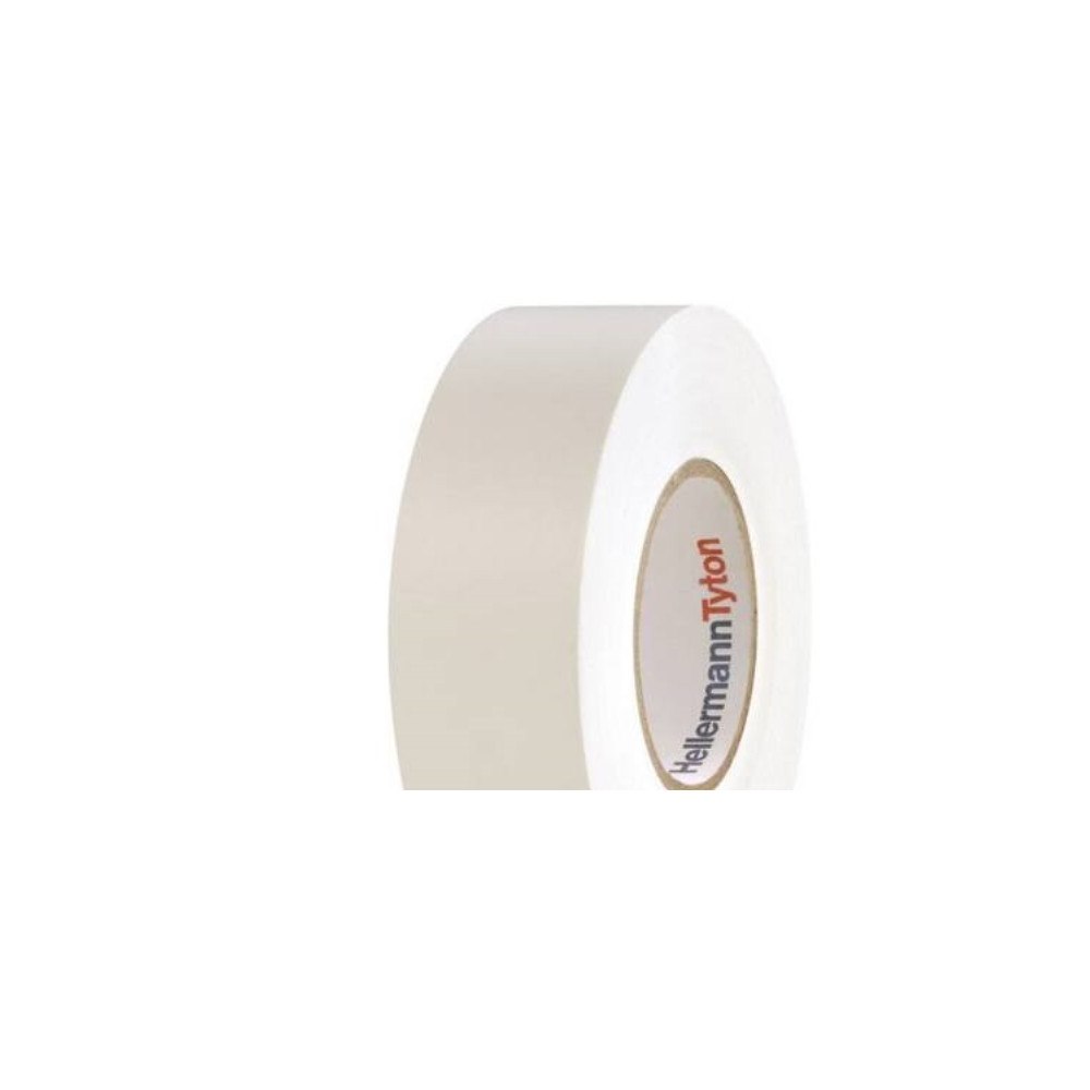 Solar Plus Tejp PVC vinyl vit 0,18x19mmx20m för isolering av kablar och...