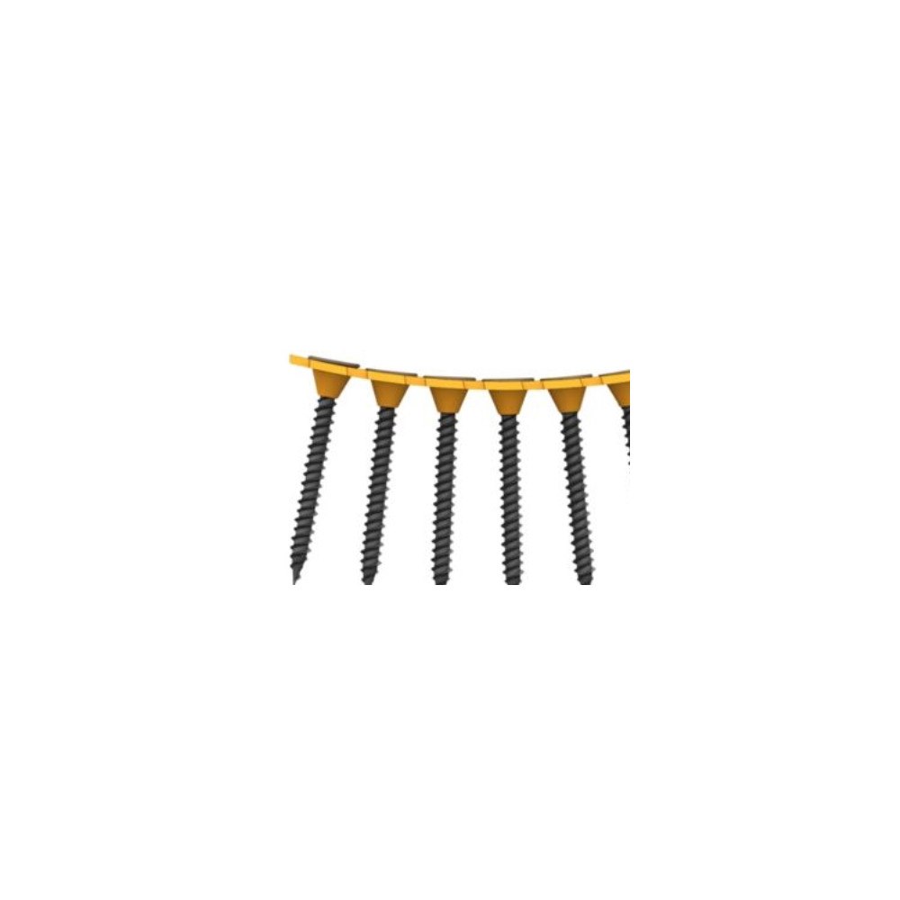 ITW P-SCREW S gipspladeskrue, sortfos., 3,5x35 mm, 1000 stk. bån...