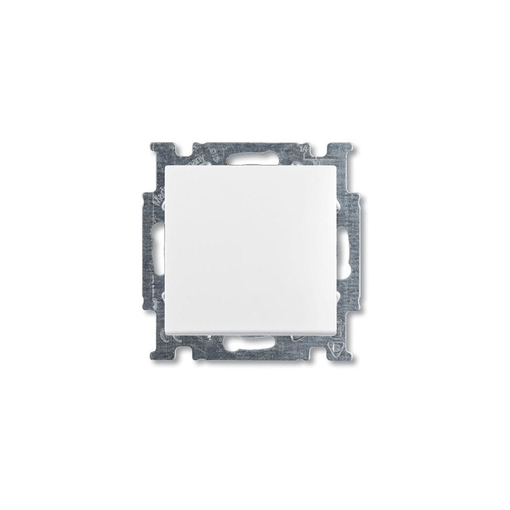 ABB ABB-basic55 1-polig brytare, matt vit, 10A, 1 modul, leverer...