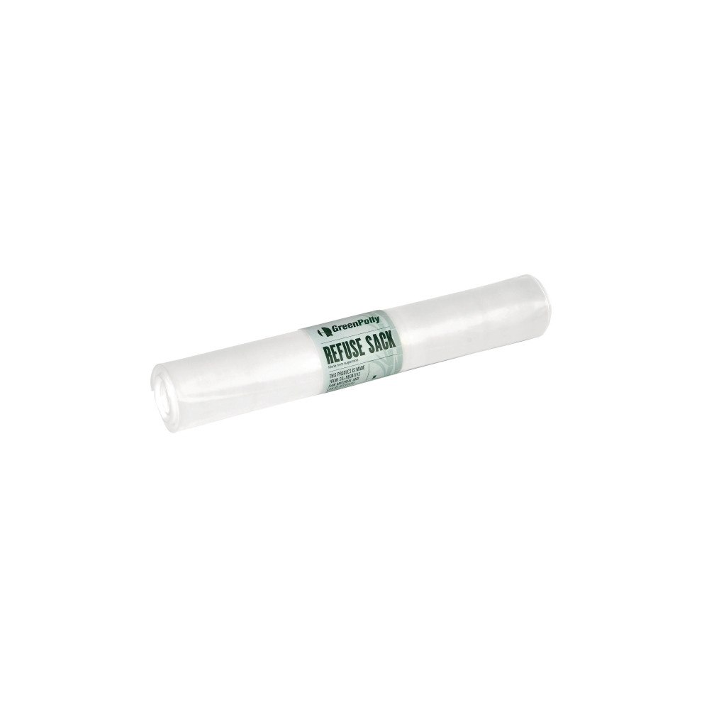 BIOBAG AB Avfallspåsar greenpolly, återanvändbara, 160 l, 50 my, genom...