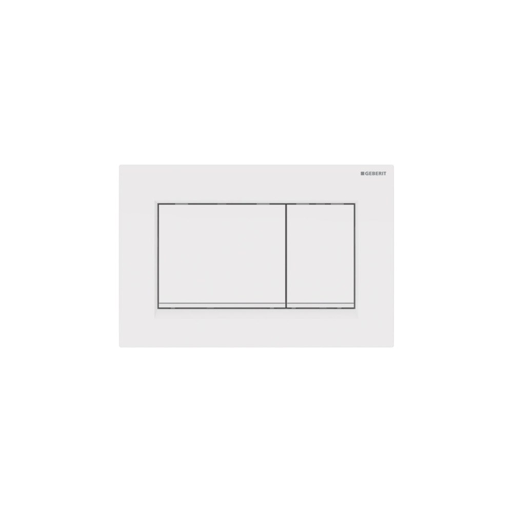 GEBERIT Geberit Sigma30 kontrollplatta för dubbelspolning
