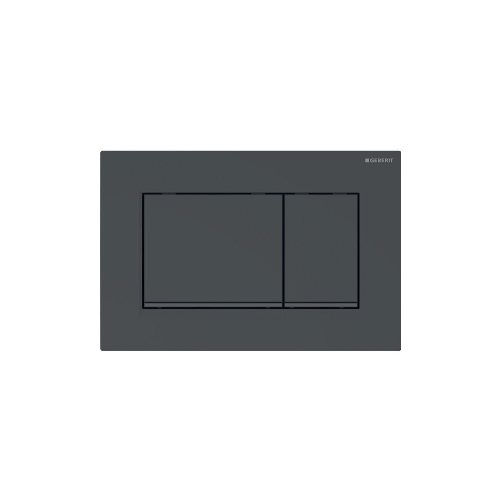 GEBERIT Geberit 115.883.DW.1, Spolplatta, Svart, Geberit, 246 mm, 12...