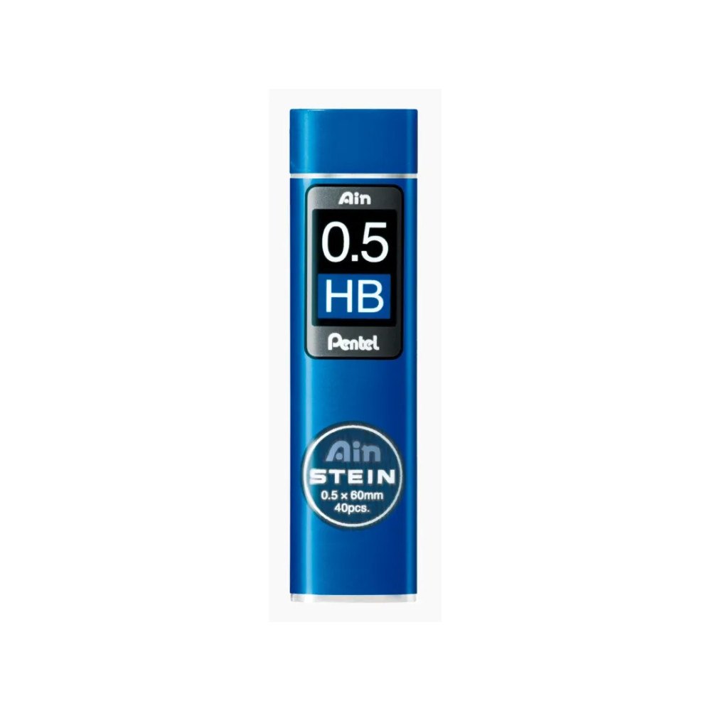 Pentel Stifter, Pentel Ain Stein High Polymer, HB, 0,5 mm, pakke a...