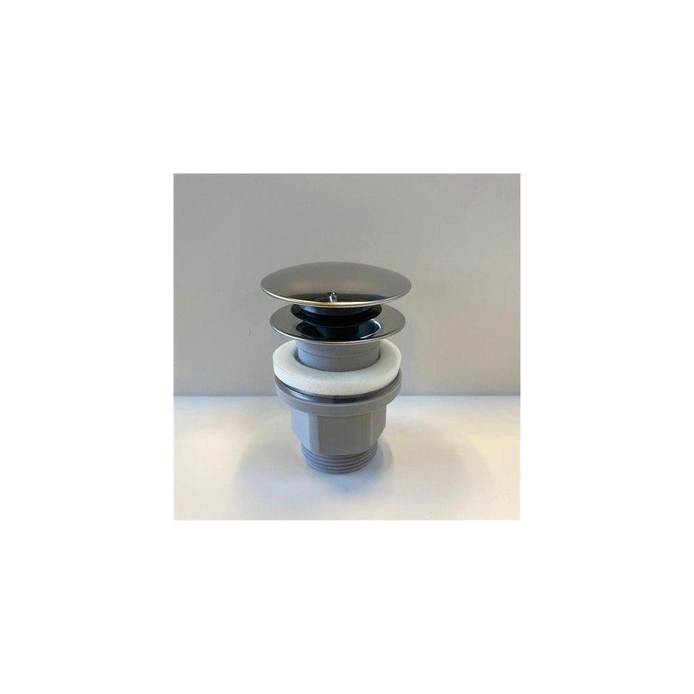 IDEAL STANDARD Ideal Standard 1 1/4" forkromet push open bundventil i plast...