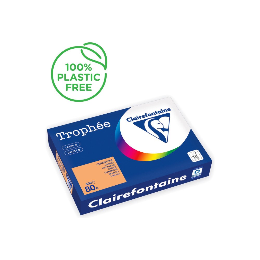 Clairefontaine Clairefontaine Trophée - tonat papper - 500 ark - A4 - 80 g/m²