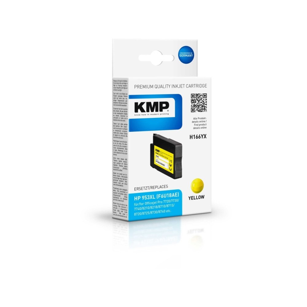 KMP KMP 1748,4009, Hög (XL) avkastning, Pigmentbaserat bläck, 30...