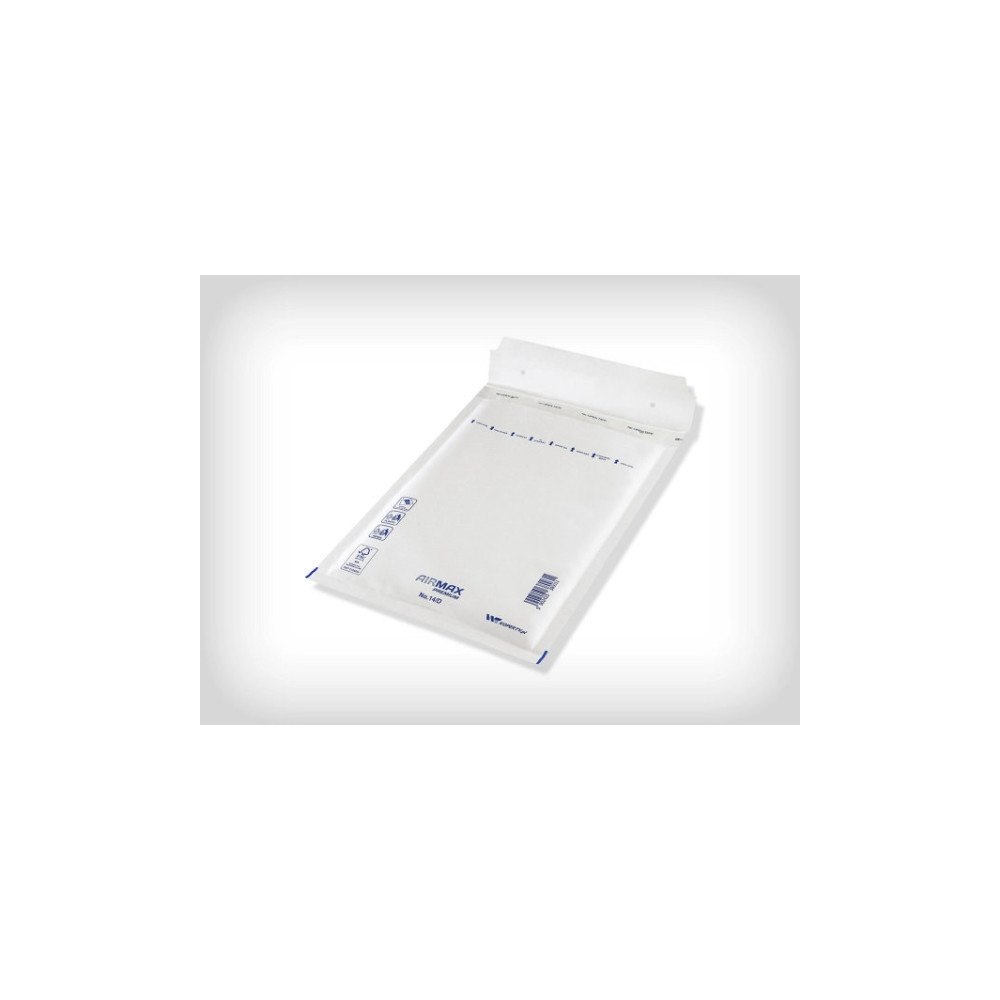 Antalis Airmax No. 14/D Bubbelpåse 200x275mm invändig 175x265mm vit...