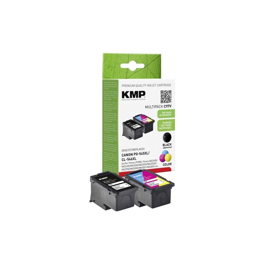 KMP KMP C97V, Hög (XL) avkastning, 15 ml, 13 ml, 400 sidor, 2 st...