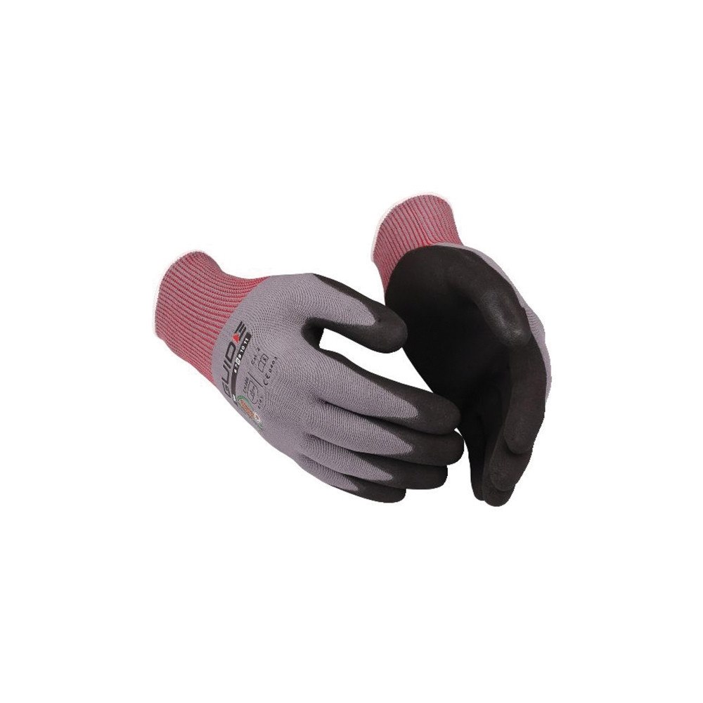 SKYDDA DANMARK A/S Arbetshandskar Guide 580, nitril, storlek 9, förpackning med...