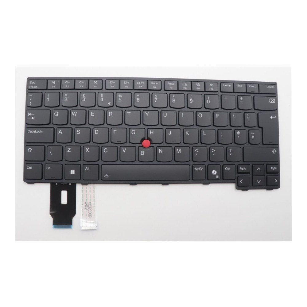 Lenovo Sunrex - ersättningstangentbord för bärbar dator - med Trackpoint - QWERTY - brittisk - svart Inmatningsenhet