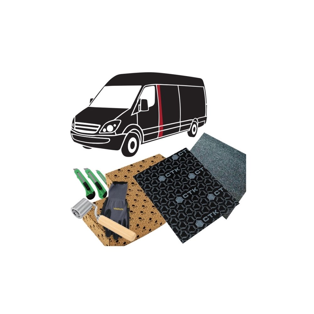 CTK CTK Ljuddämpningspaket för skiljeväggar för varumottagning g...