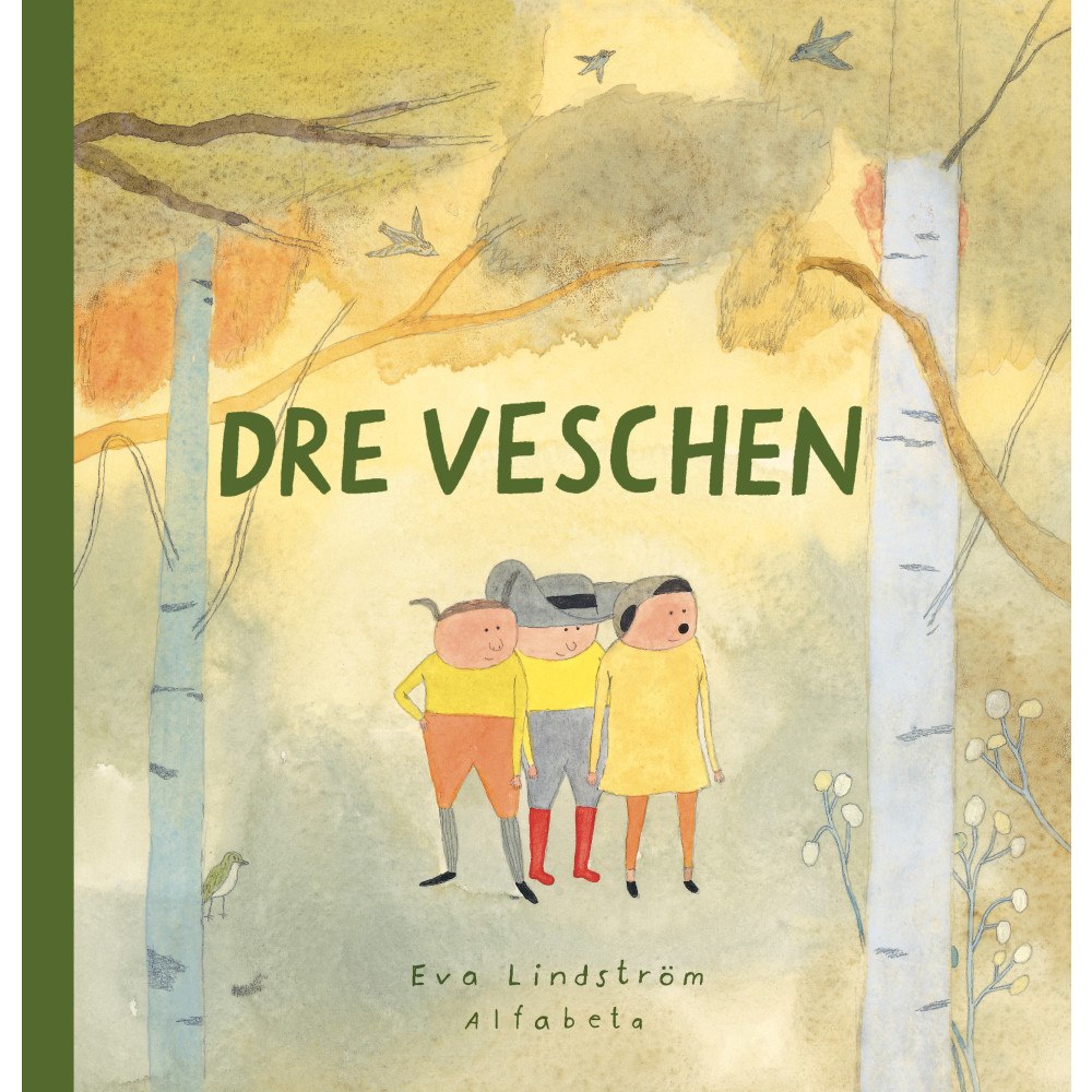 Alfabeta Dre veschen (inbunden, rom)