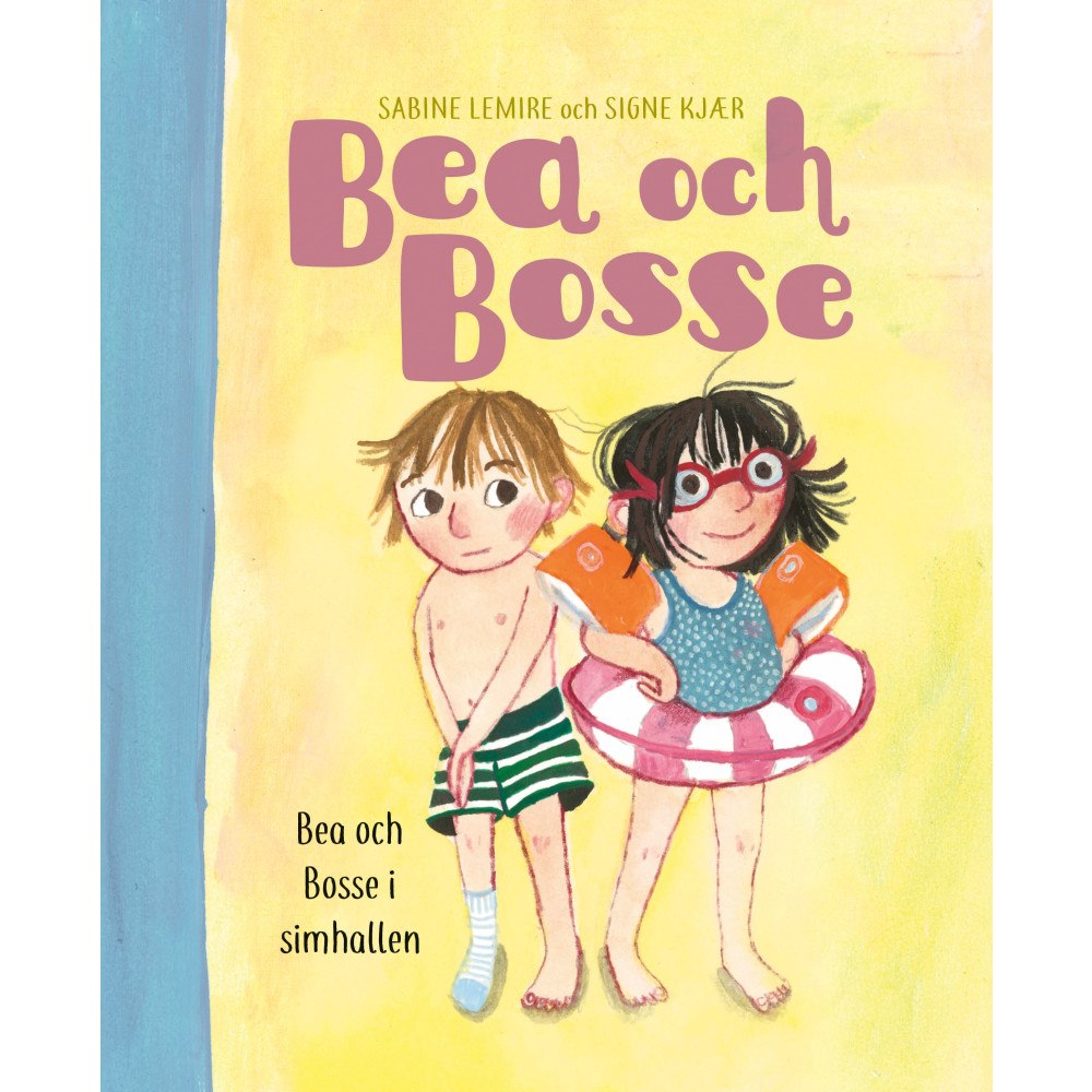 Lilla Piratförlaget Bea och Bosse i simhallen (inbunden)