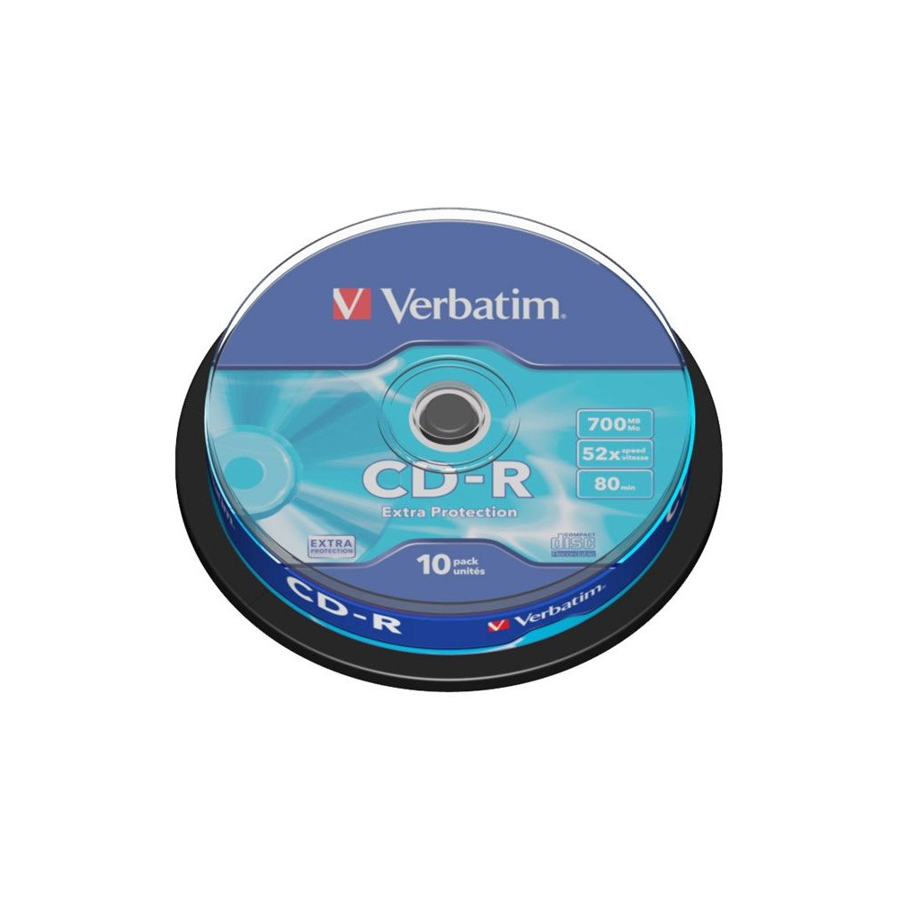 VERBATIM Verbatim - CD-R x 10 - 700 MB - lagringsmedier
