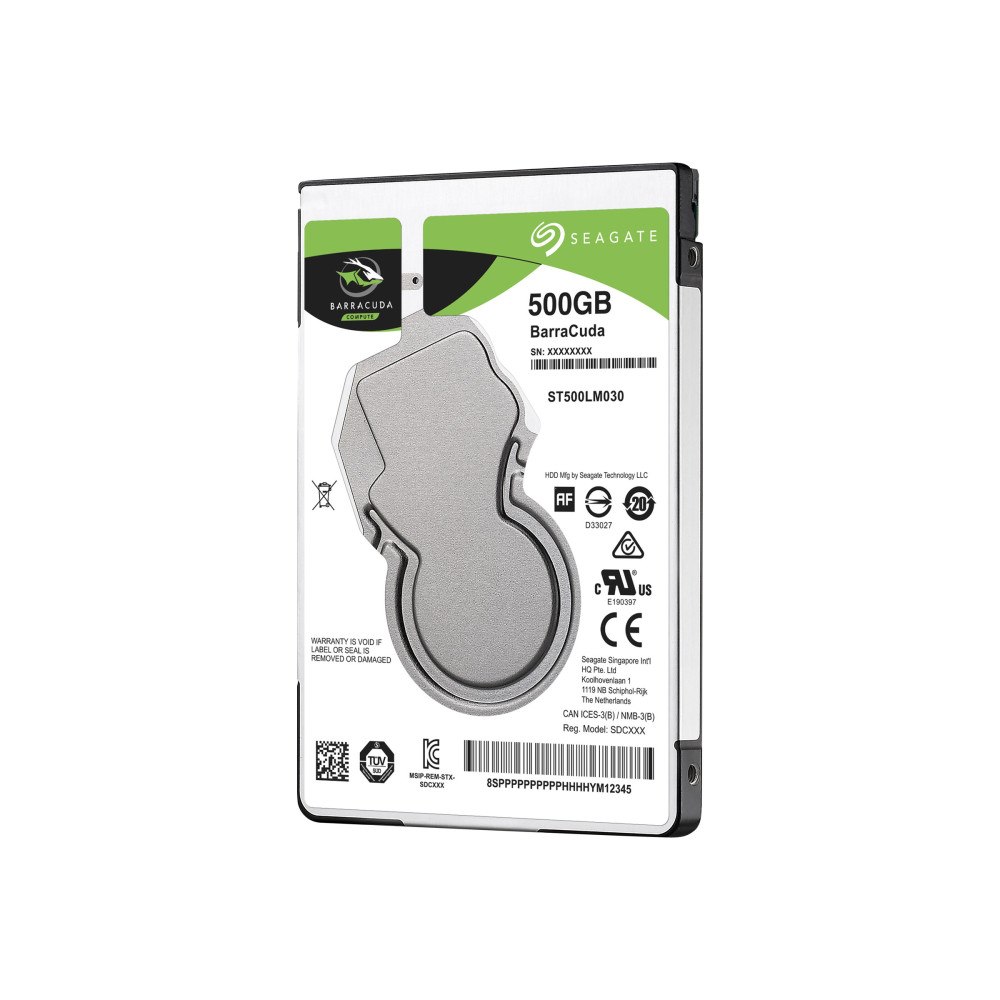 Seagate Seagate Guardian BarraCuda ST500LM030 - hårddisk - 500 GB - SATA 6Gb/s