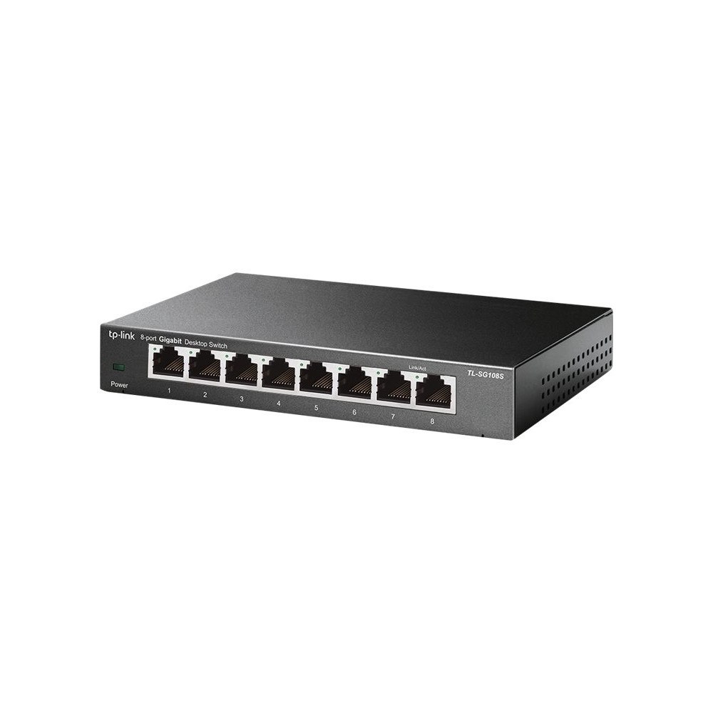 TP-LINK Technologies TP-Link TL-SG108S - switch - 8 portar