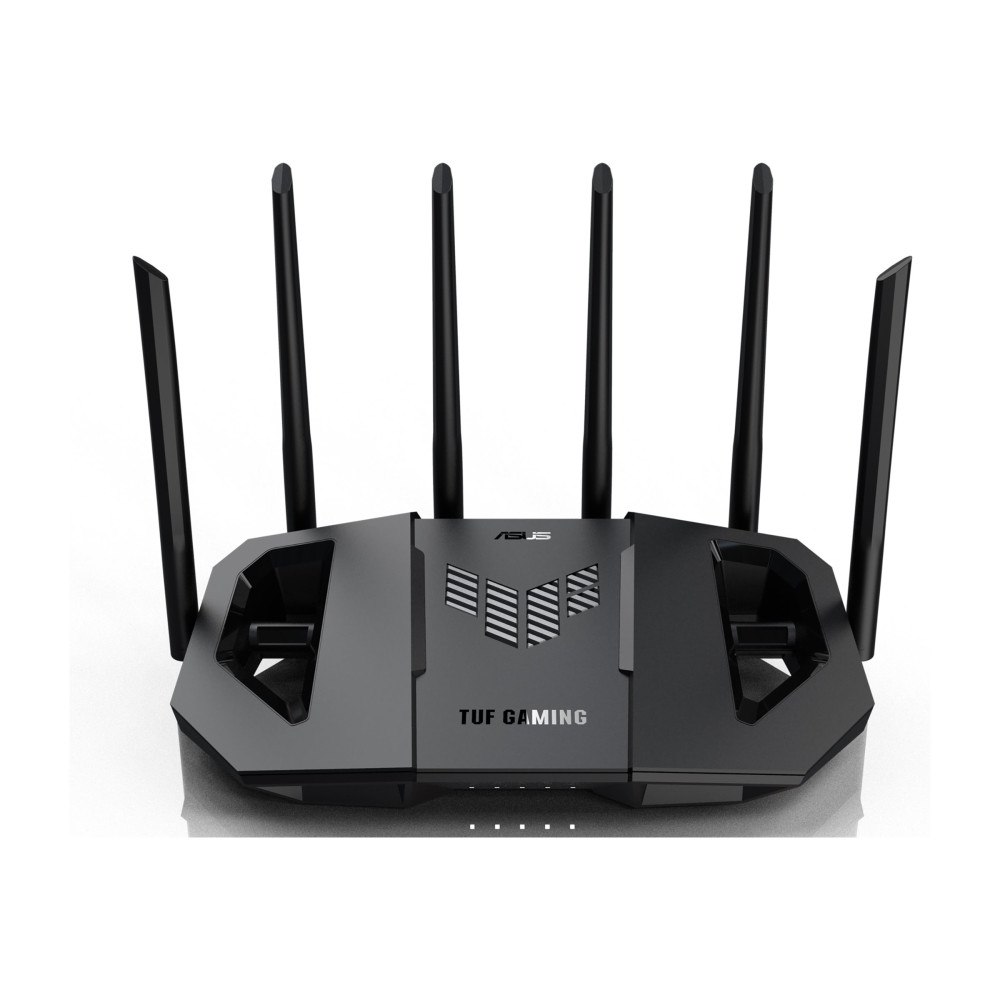 ASUS ASUS TUF Gaming BE6500 - trådlös router - Wi-Fi 7 - skrivbordsmodell