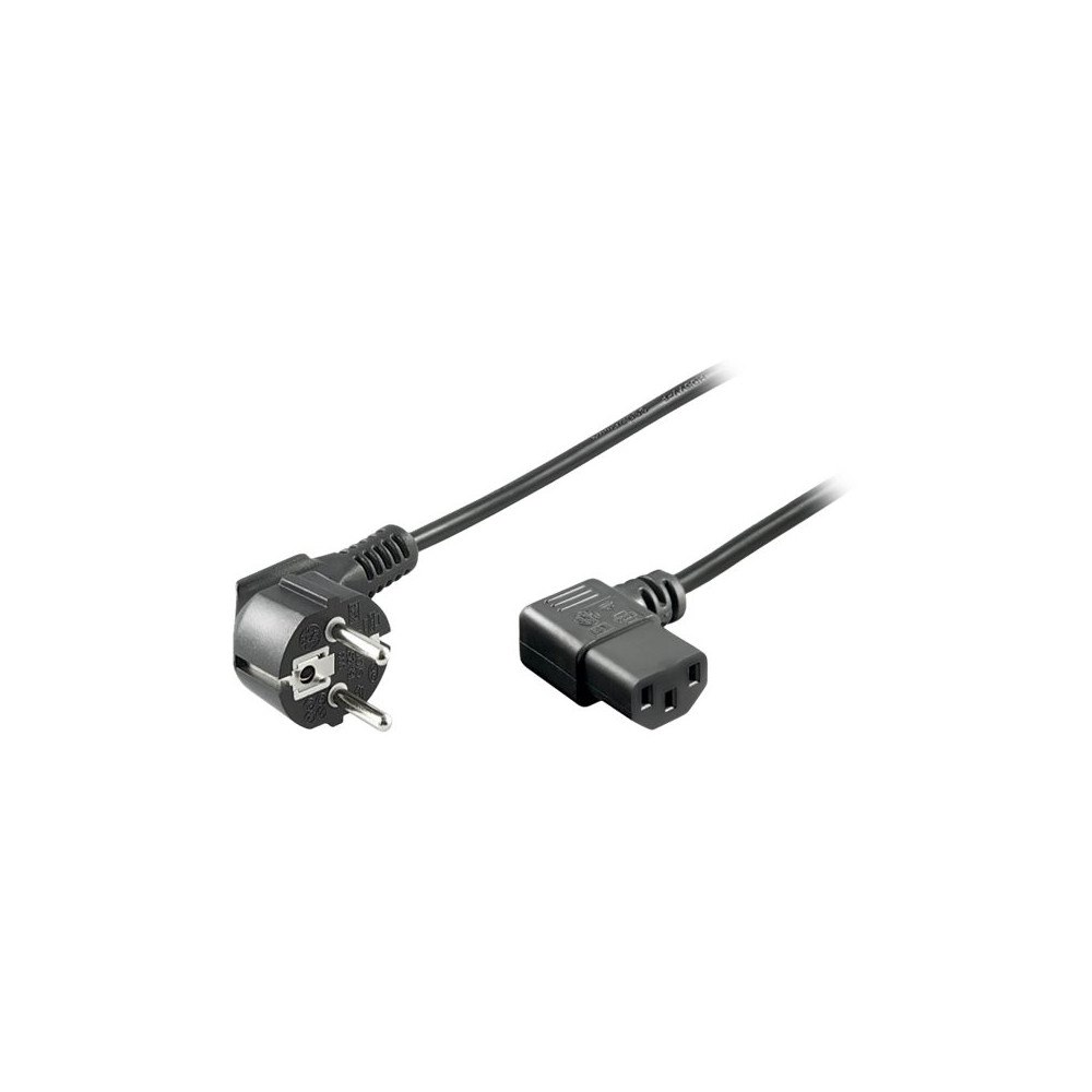 WENTRONIC GMBH goobay - strömkabel - power IEC 60320 C13 till power CEE 7/7 - 1.5 m