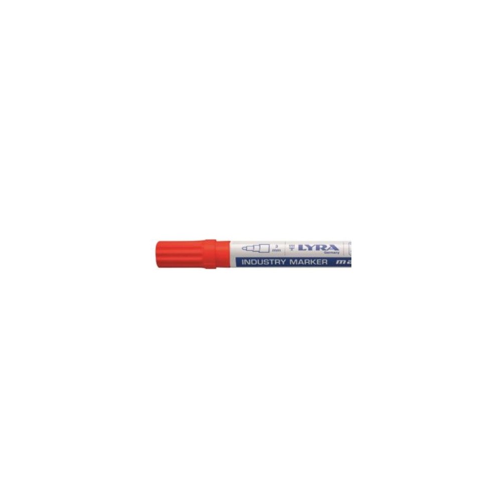 LYRA Lyra Industrial Markers 3mm röd