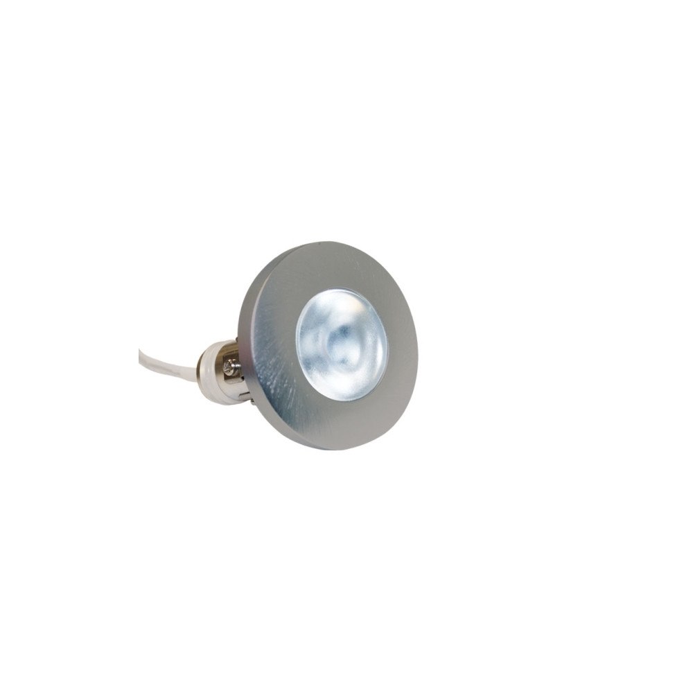 Nordtronic Viola Mini Downlight 350mA, 2W LED 2700K, utomhus, borstat s...