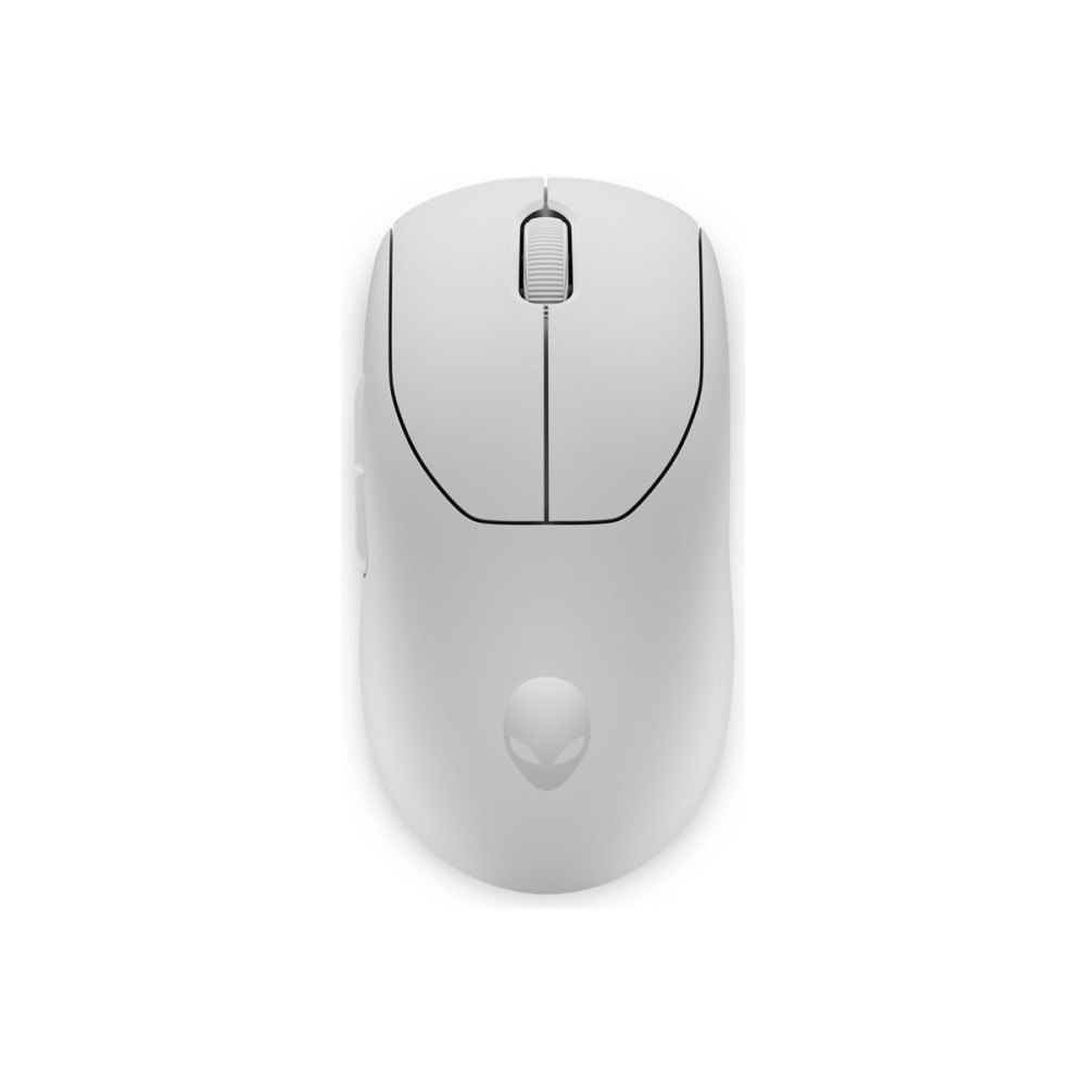 DELL Alienware Pro Wireless Gaming Mouse - mus - USB, 2.4 GHz - månljus