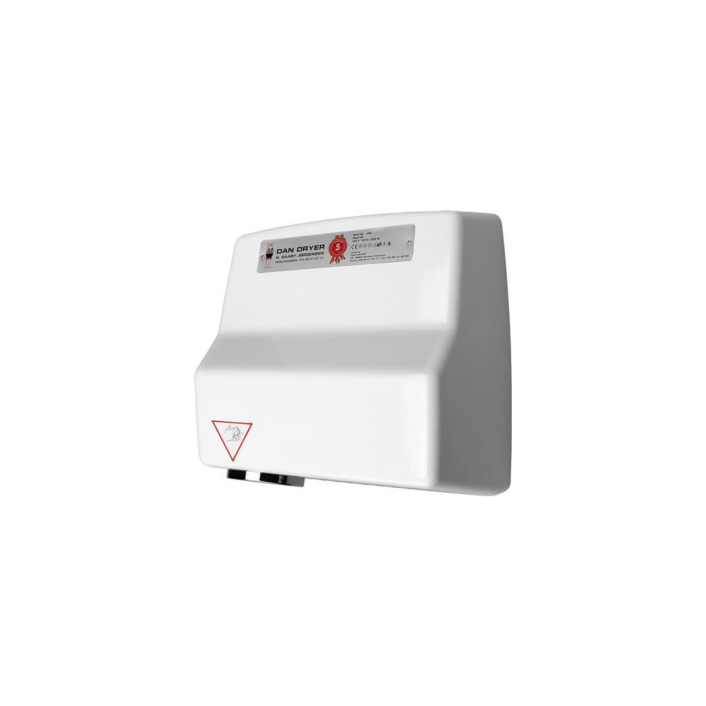 DAN DRYER DAN DRYER handtork AE (261) i vitlackerad aluminium, berörin...