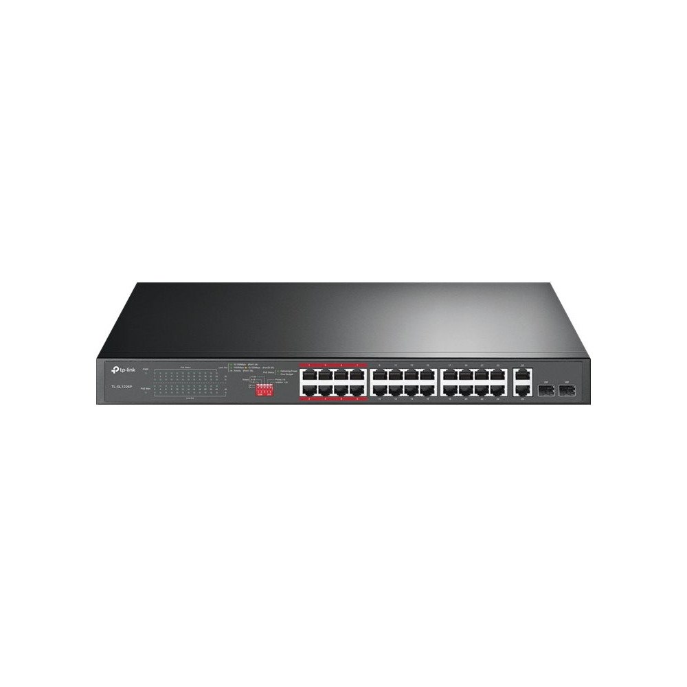 TP-LINK Technologies TP-Link TL-SL1226P - switch - 26 portar - ohanterad - rackmonterbar