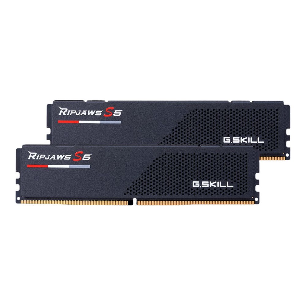 G.Skill G.Skill Ripjaws S5 - DDR5 - sats - 32 GB: 2 x 16 GB - DIMM 288-pin - 5600 MHz / PC5-44800 - ej buffrad