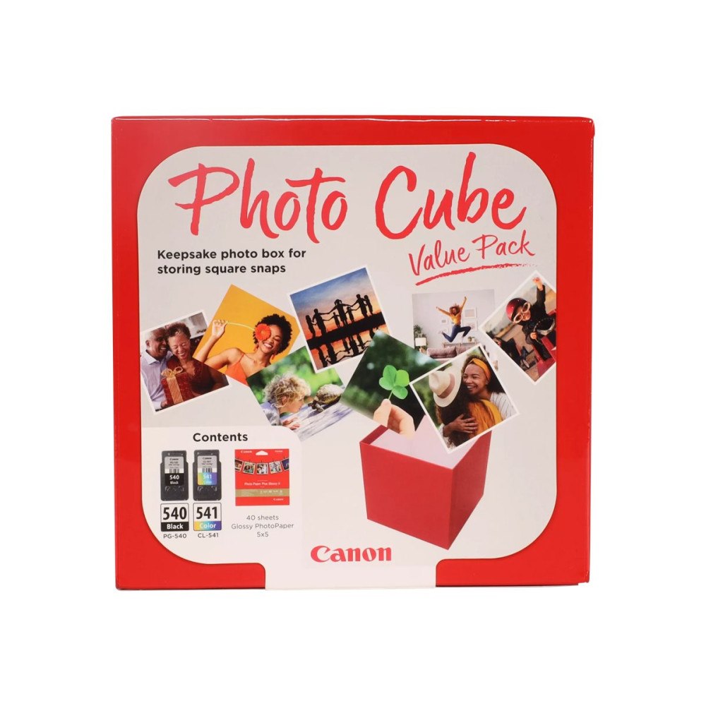CANON Canon PG-540/CL-541 Photo Value Pack - 2-pack - färg (cyan, magenta, gul), svartfärgad - original - blank - bläckbehålla...