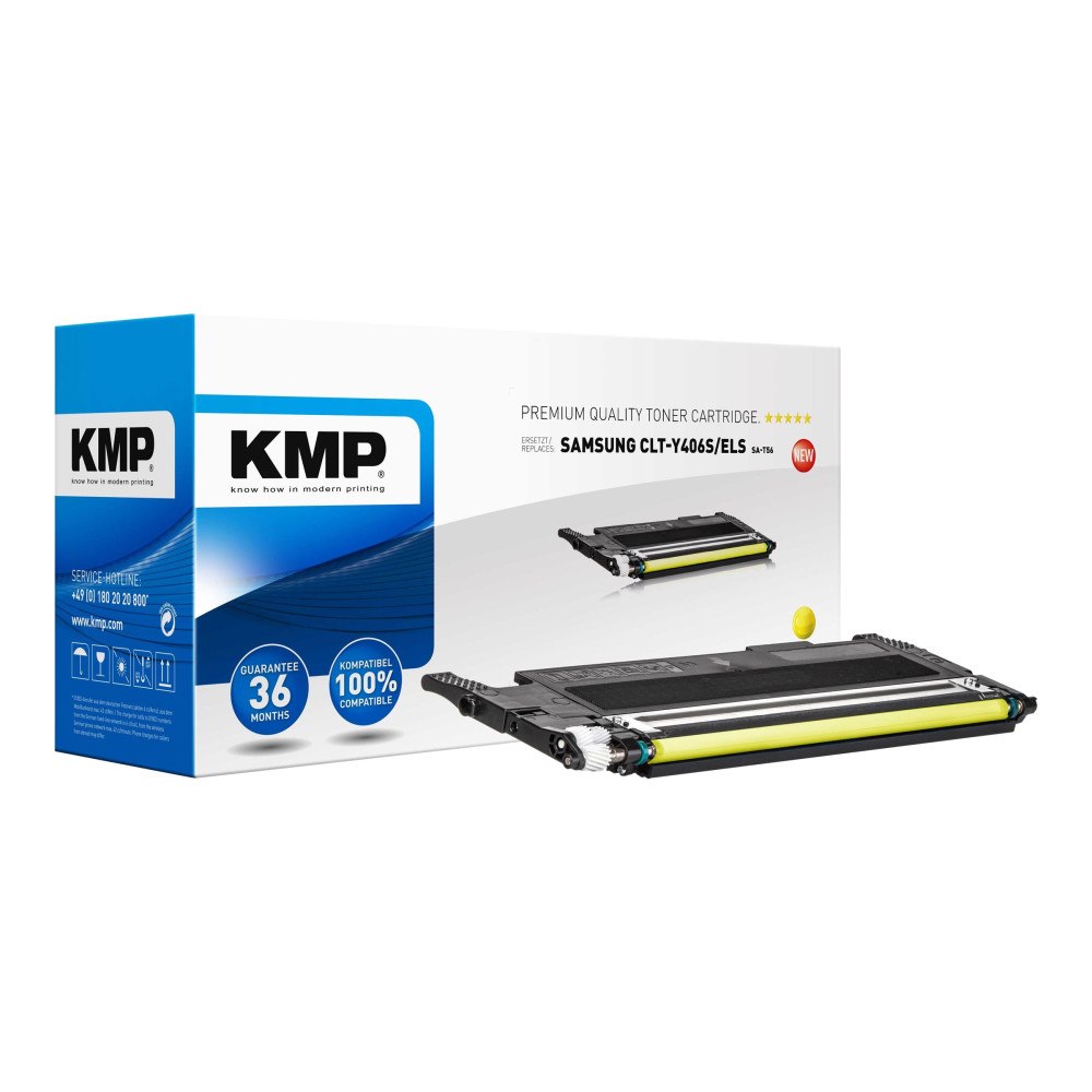 KMP KMP SA-T56 - gul - kompatibel - tonerkassett (alternativ för: Samsung CLT-Y406S)