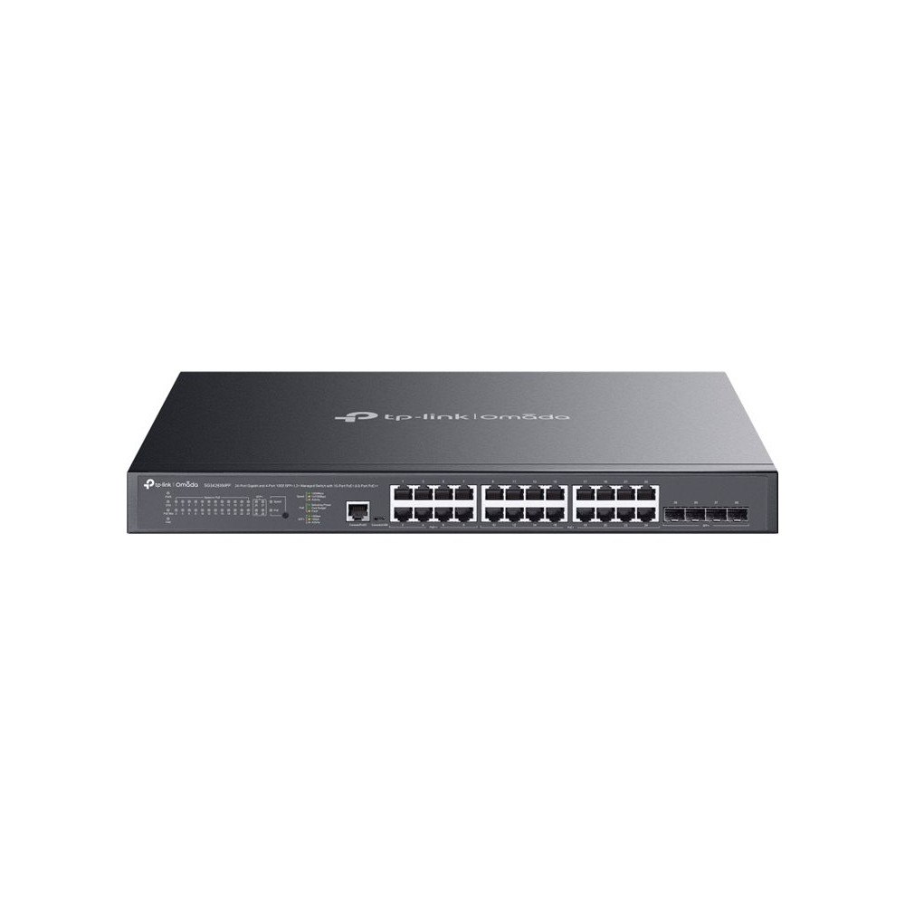 TP-LINK Technologies TP-Link Omada SG3428XMPP V1.8 - switch - 24 portar - Administrerad - rackmonterbar