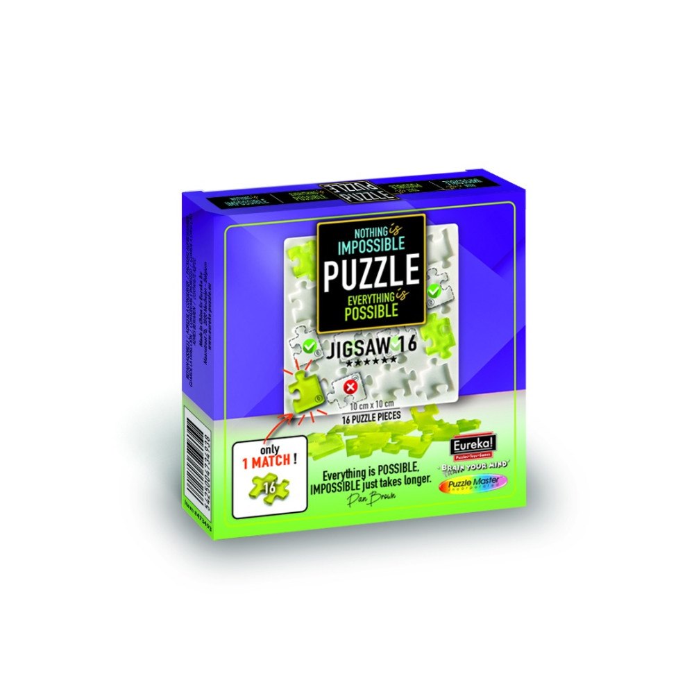 eureka Impossible Jigsaw 16 bitar