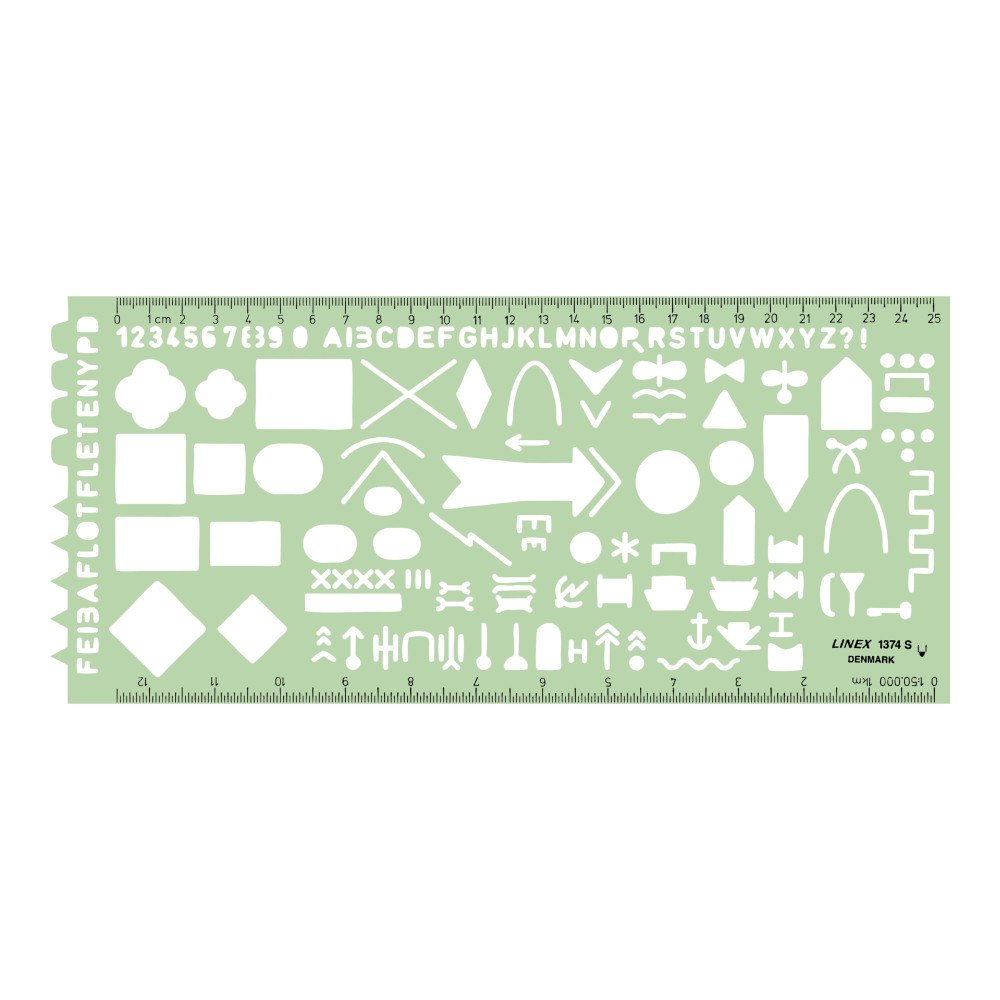 Hamelin Linex 1374 S - mall - 27.5 x 12.5 cm - genomskinligt grön - SBS (styren-butadien-styren)