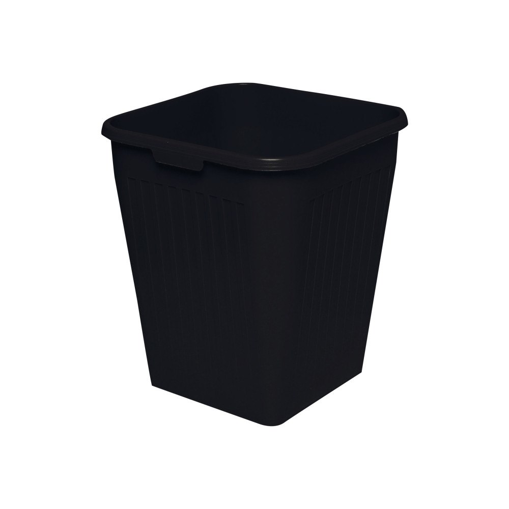 BANTEX Bantex - avfallskorg - 25 L - polypropylen (PP) - svart