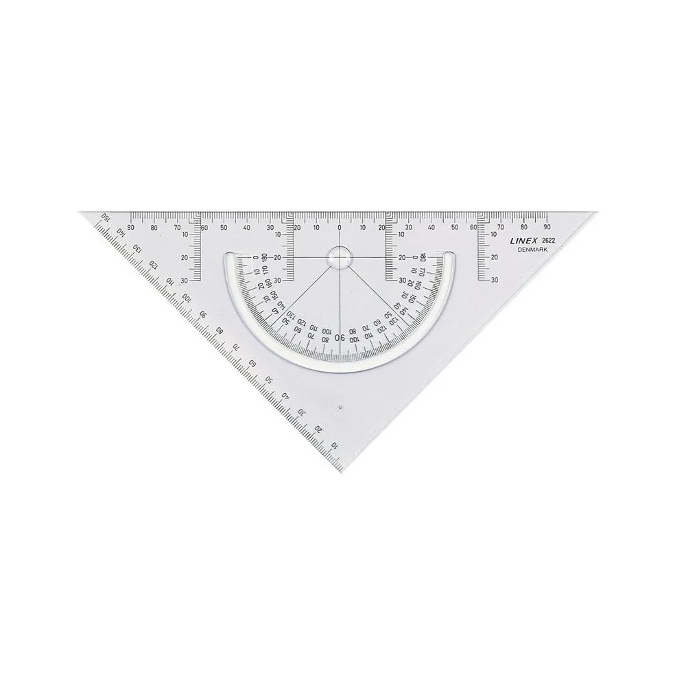 LINEX Linex 2622, Triangel, Transparent, Styrenakrylnitril (SAN),...