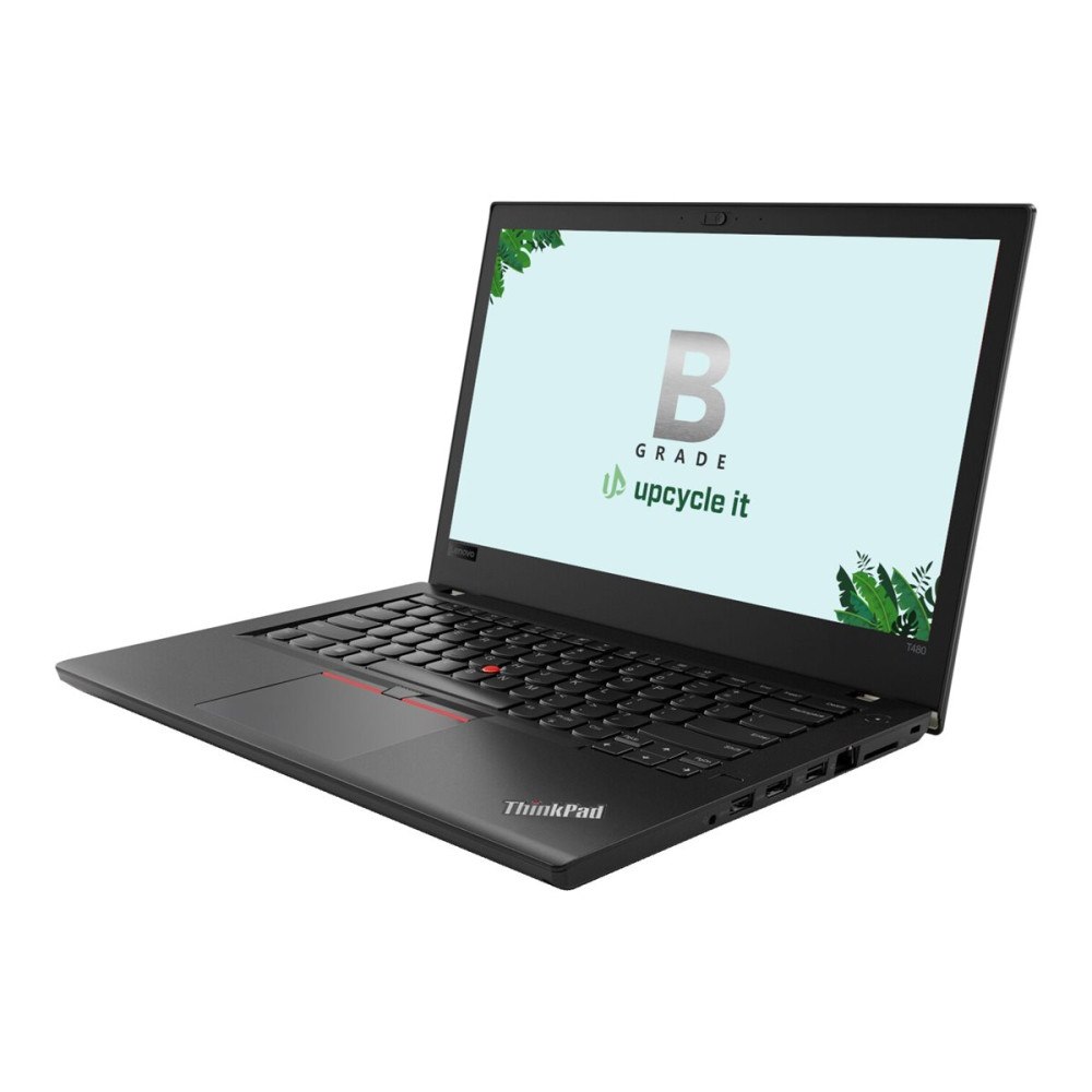 upcycle it Lenovo ThinkPad T480 - 14" - Intel Core i7 - 8550U - 16 GB RAM - 512 GB SSD - Nordisk - rekonditionerad