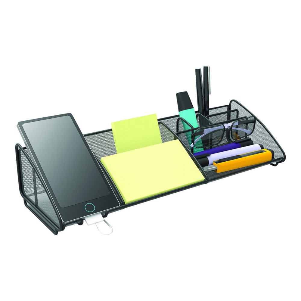 Alba ALBA MESHBOARD N - bordsorganiserare - stålnät - svart