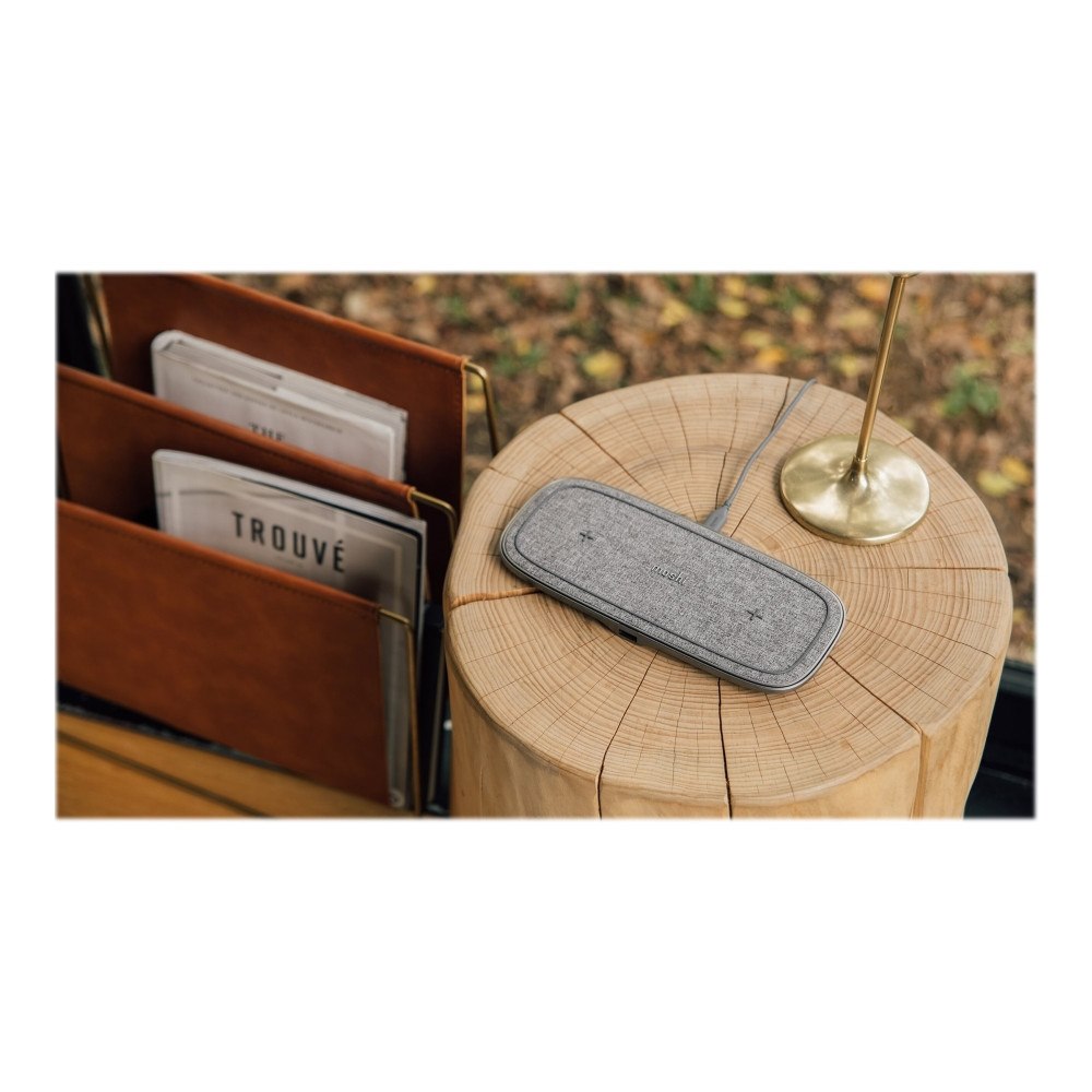 Moshi Moshi Sette Q trådlös laddningsplatta - USB - 15 Watt