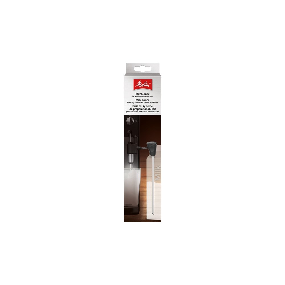 Melitta Melitta 22236.0, Mjölkrör, Melitta, Svart, Rostfritt stål, 1...