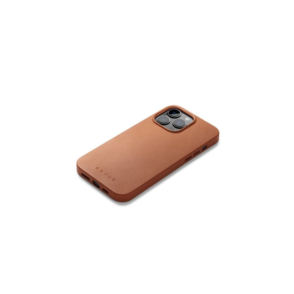MUJJO "Mujjo Läderfodral med MagSafe för iPhone 14 Pro Max