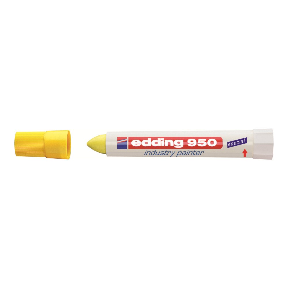 edding edding 950 industry - solid märkpenna - gul