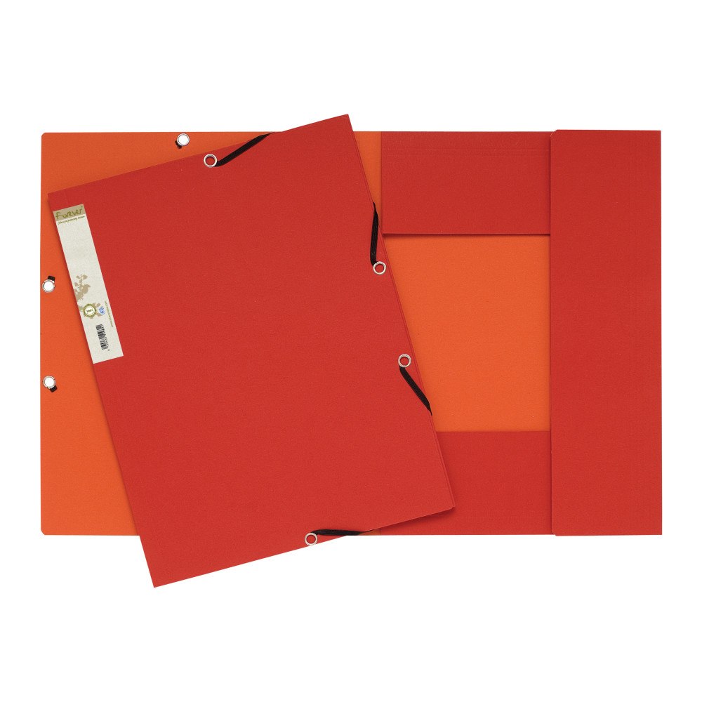 EXACOMPTA Exacompta Forever - 3-flikhållare - för A0 - röd