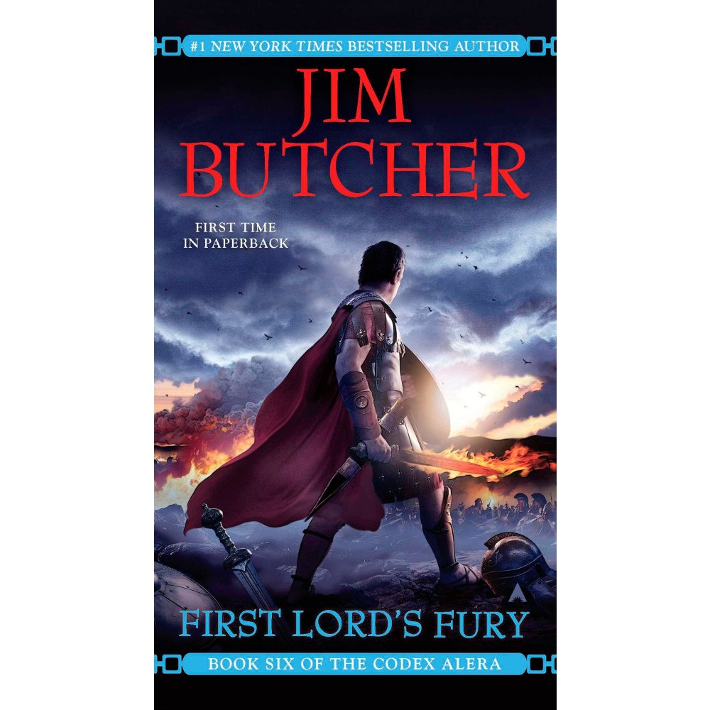Jim Butcher First lords fury (häftad, eng)