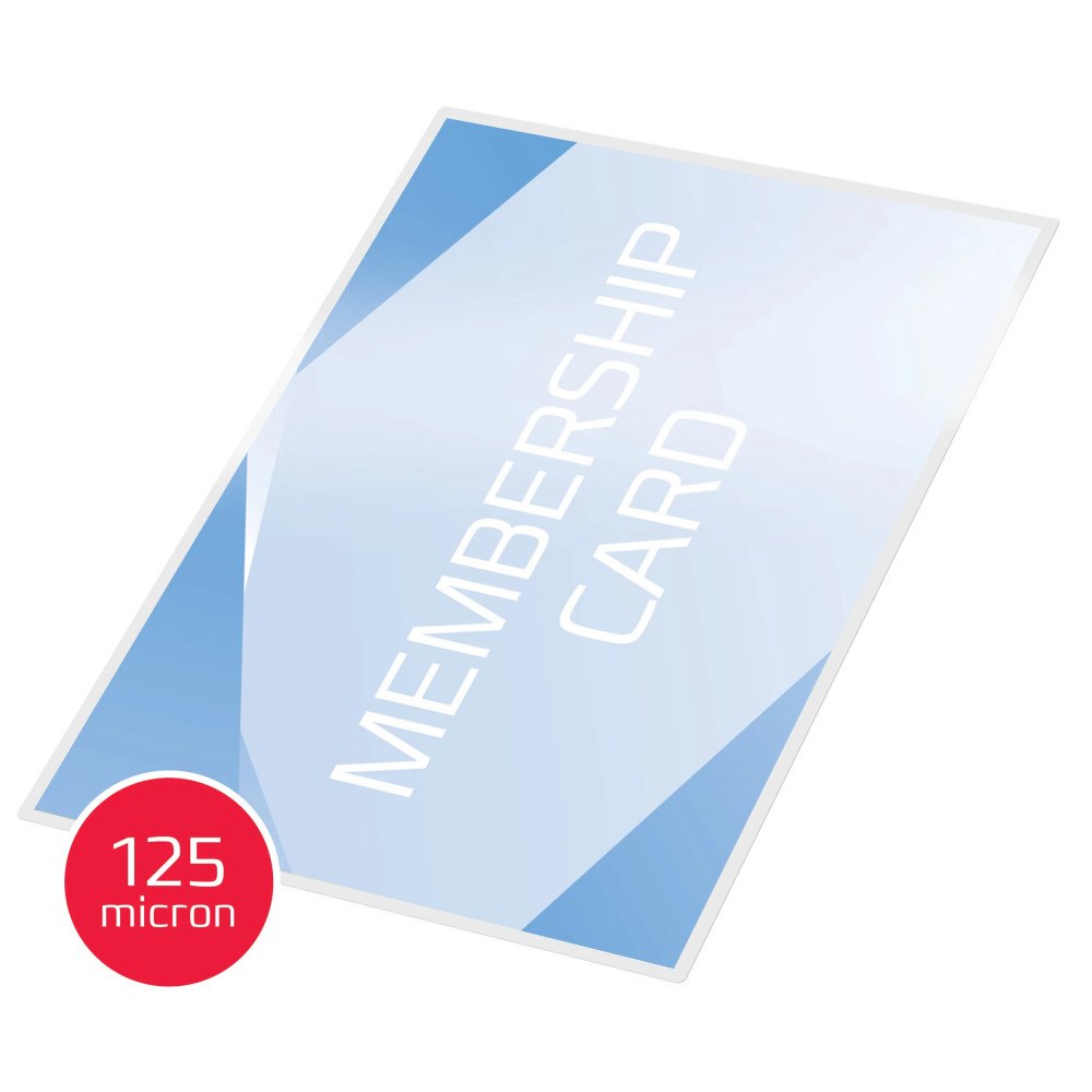 GBC Lamineringsficka GBC 54x86 mm 125 micron Gloss